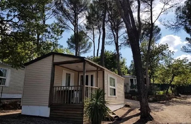 Camping le Devançon * - Mobile home Grand Comfort SUN ROLLER RECENT air conditioning 4 people