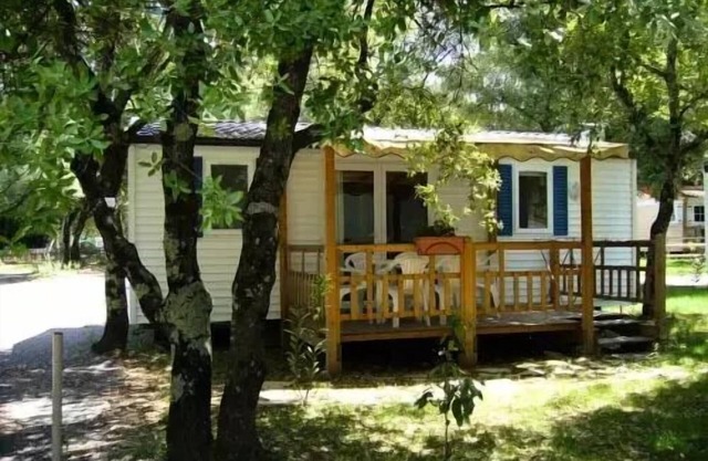 Camping Le Sous Bois * - O'Hara mobile home 3 rooms 4/6 people