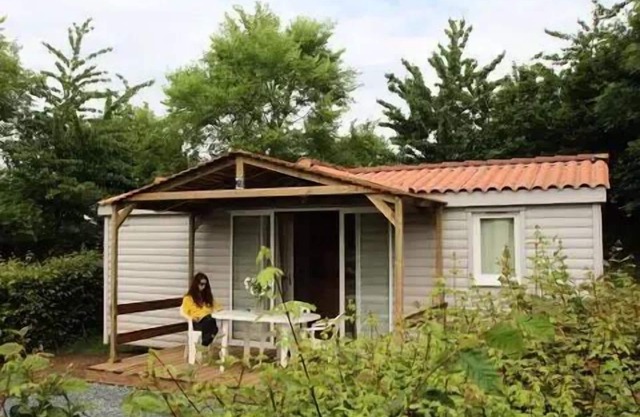 Camping Les Rulières * - Chalet for 4 People