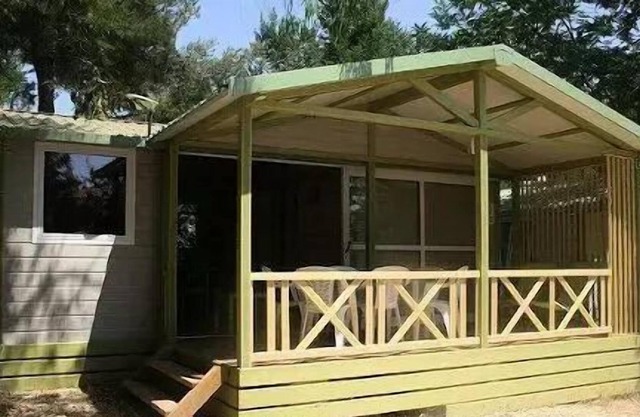 Camping maeva Escapades l'Hermitage *** - 4-Room Comfort Chalet for 6 People with Air Conditioning + TV