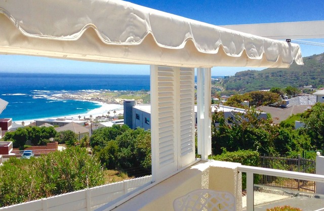 Camps Bay Cottage with Sea Views and Pool and Free WI FI
