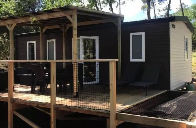 Campsite La Simioune* - Mobil Home Premium Montmirail 4 rooms 4 adults + 2 children Air-conditioned