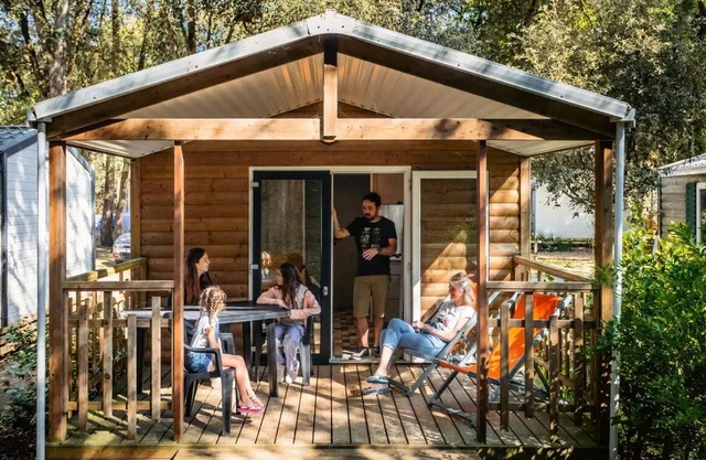 Campsite maeva Breathe Summer fragrances * - Mobil home LOGGIA CONFORT 3 Rooms 4/6 People + TV