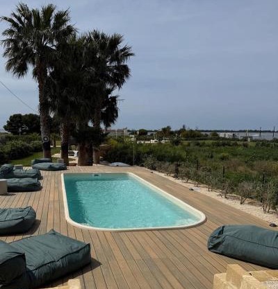 Casa B, Room 4 - mit Pool - at Lagoon - Lo Stagnone Kite Spot - Palm Kite Paradise