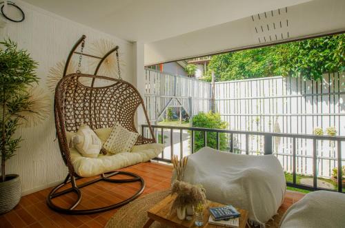 Casa Palma - Peaceful Retreat - 2mn ZenBeach - Srithanu Center - Double King Bed