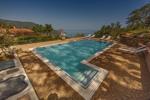 cefalù nest pool house terrace sea view