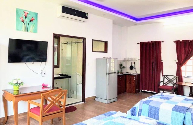❤Center, Warm, Quiet, 2Bed, Free CaFe, 700M to Han River, Dragon Bridge❤P201