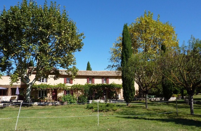 Central part of a Provencal farmhouse in the Aix countryside