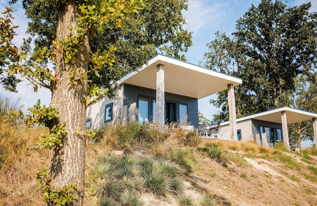 Chalet in Duisburg with Beach and Harbor Views