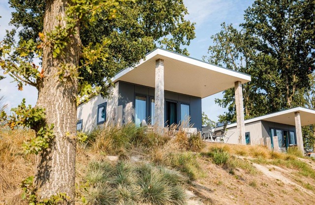 Chalet in Duisburg with Beach and Harbor Views