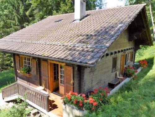 Chalet in Lausanne on edge of woods with river