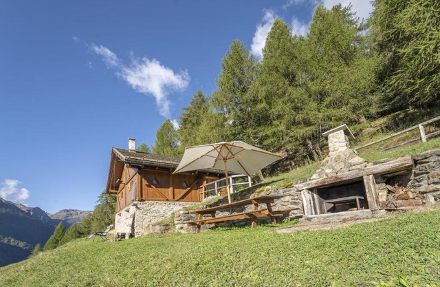 Chalet indipendente Mas Tarlenta nel Parco Nazionale dello Stelvio
