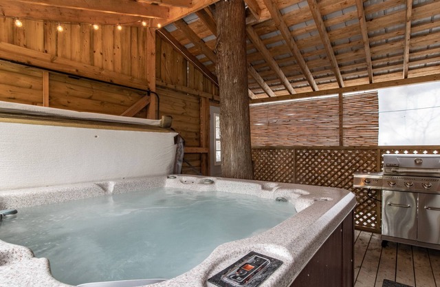 Chalet rustique avec VUE et SPA