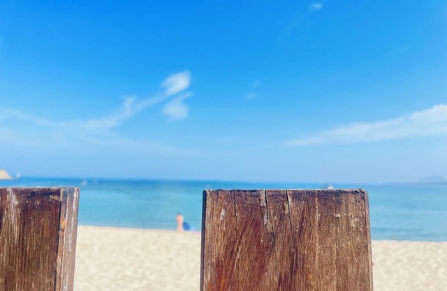 Chalet with direct access to the beautiful beach of San Gemiliano.
