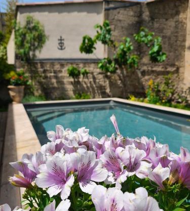 Chambre d'hôtes villa Adoya dans les remparts, piscine, ascenseur