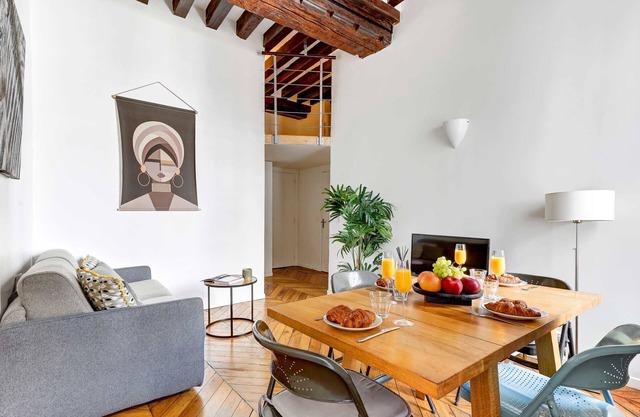 Charming 1BR by Centre Pompidou - Sleeps 4