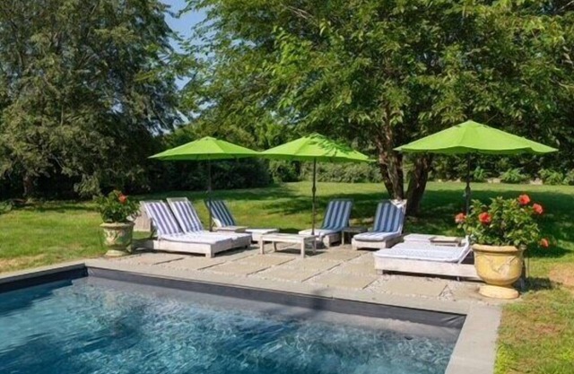 Charming Bridgehampton Vacation Home on 2 acres, private heated pool,.