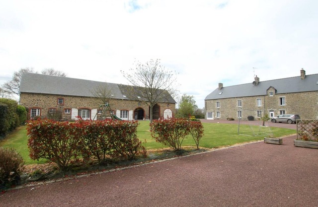 Charming Farmhouse Cottage with Shared Pool and Play Area in Cotentin
