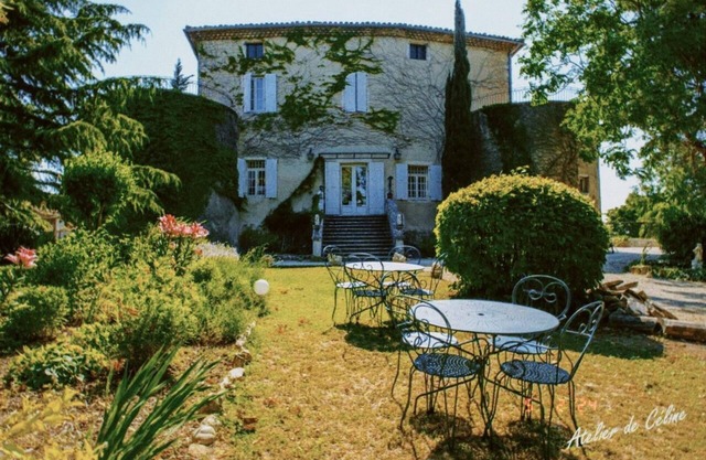 Charming apartment in peaceful Montboucher-sur-Jabron with magnifique view