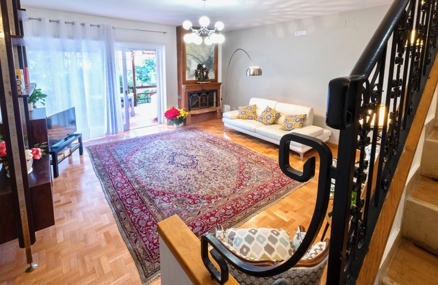 CHARMING HOUSE IN CASAL PALOCCO, ROME 220SQM - TERRACE AND GARDEN