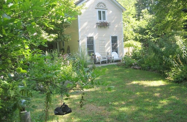 Charming, river front compound