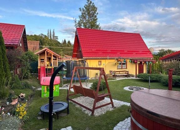 Chata Nella s vírivkou a saunou