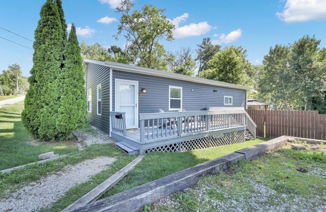 Chef's Kitchen and Hot Tub at Nymph's Haven
