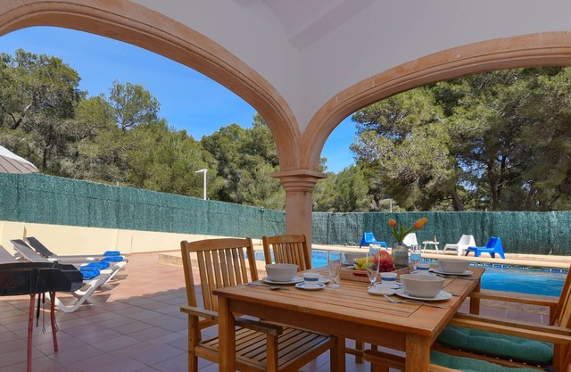 Classic and nice holiday home with private pool in Javea, Costa Blanca, Spain for 2 persons