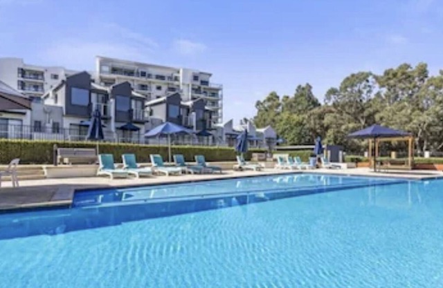 Close to the city with tranquility of the ascot river behind complex