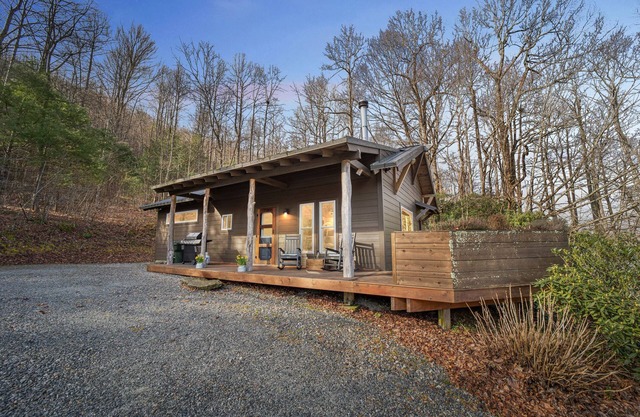 Comfortable cabin near wineries~hiking~Hendersonville