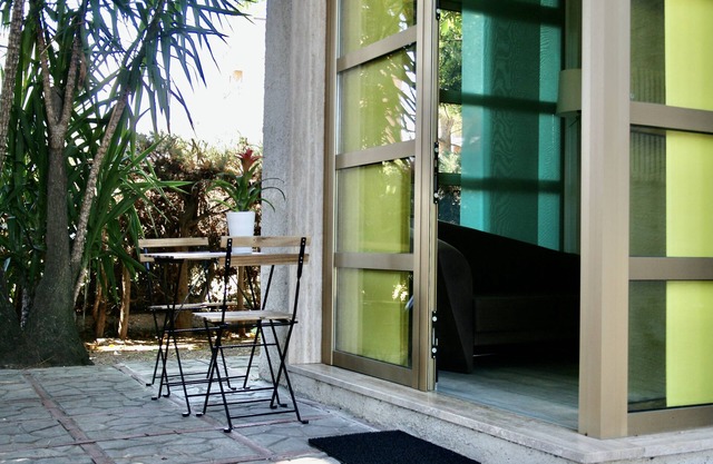 Comfortable two-room apartments with garden