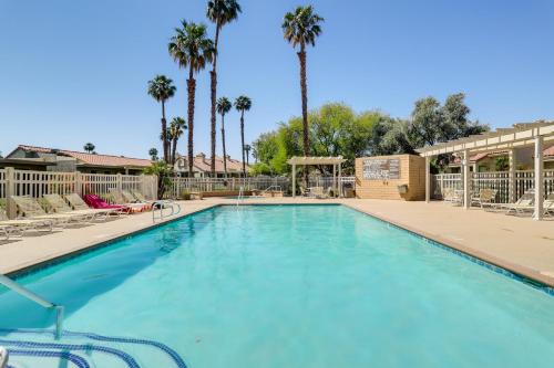 Community Pool and Hot Tub Palm Desert Rental!