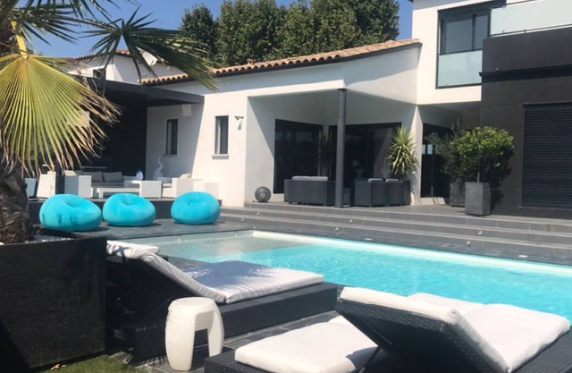 Contemporary luxury villa with private pool