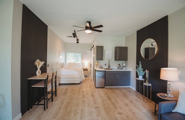 Contemporary Studio within Walking Distance of Downtown Bigfork!