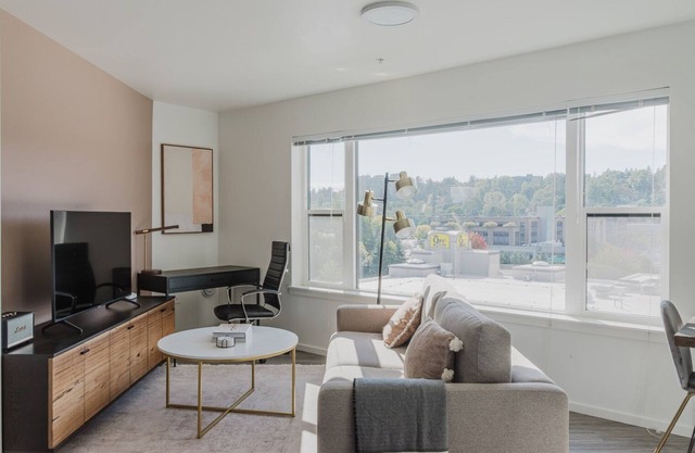 Cool U District 1BR w/Gym, BBQ, W/D & Rooftop