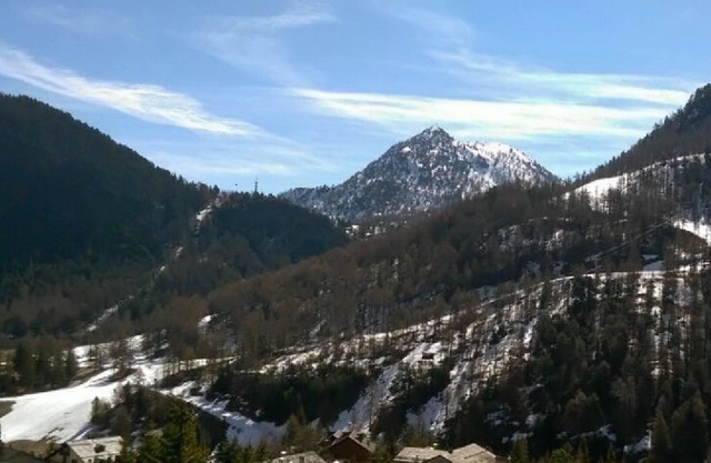 Cosy panoramic two-room flat in Claviere, in the skiable “Via Lattea” (Milky Way