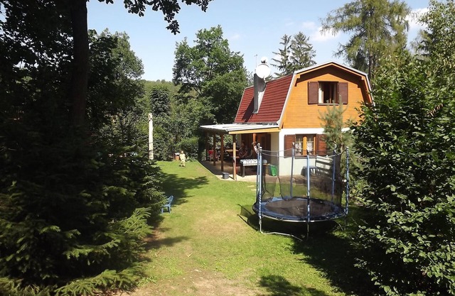 Cottage Vranov dam with big garden