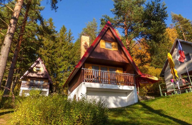 Cottage with a view of Lipno lake