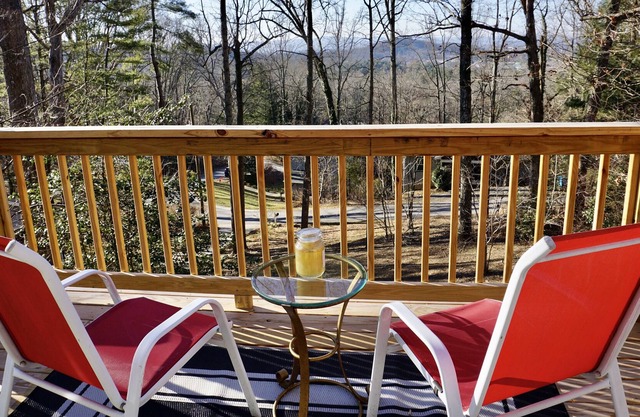 COZY CABIN OUTSIDE OF ASHEVILLE. MOUNTAIN VIEW/ PET FRIENDLY/ WIFI AVAILABLE