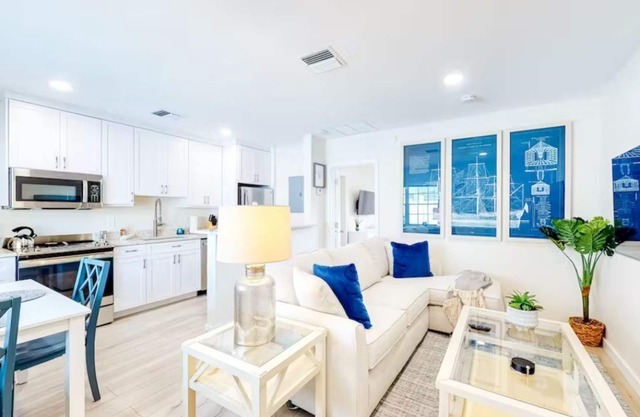 Cozy Coral is a cozy coastal retreat one block from the beach.