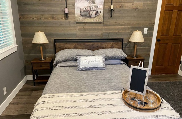 Cozy one room suite on two acres.