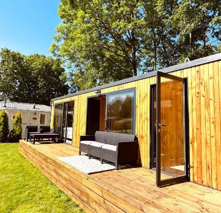 Cozy Tiny House bij het Leekstermeer
