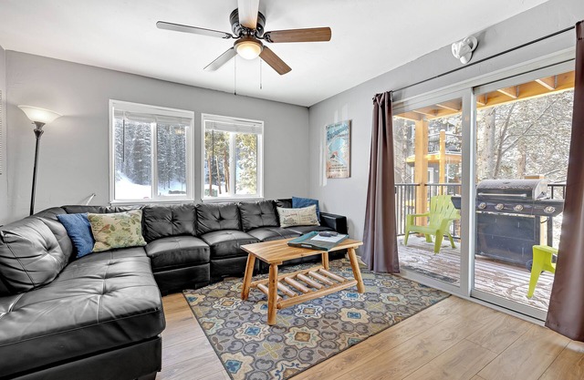 Cozy two bedroom Breckenridge, steps away from Bus stop to mountain and downtown