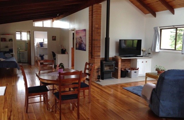 Cranley Garden Retreat with Fireplace & Pool