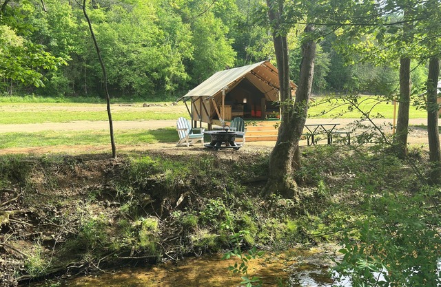 Creekside Tranquil Glamping in the Smokies|WiFi|AC