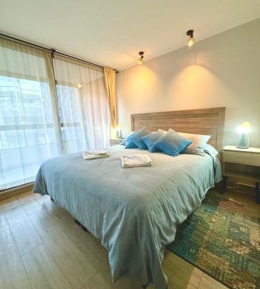 Departamento con gran terraza y hermosa piscina