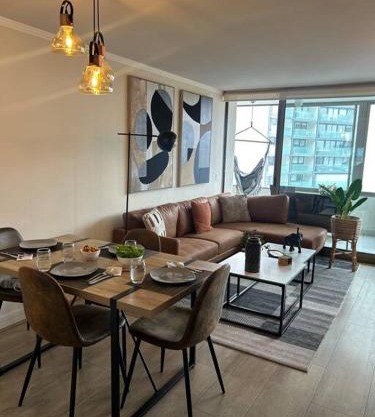 Departamento en Las Condes Premium Parque Arauco con Aire Acondicionado