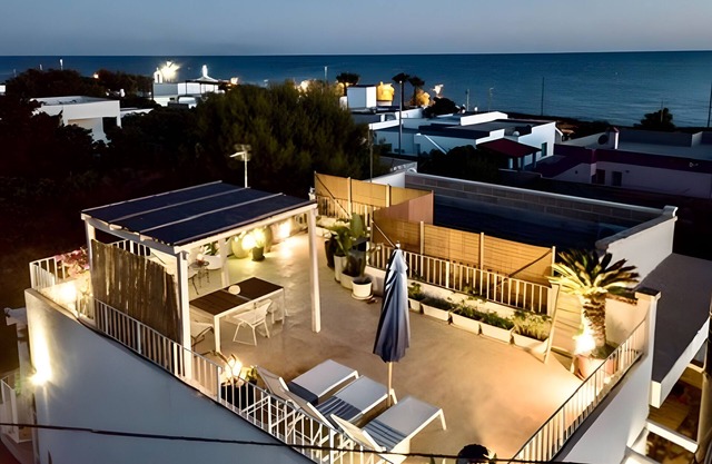 Design apartment with rooftop by the sea