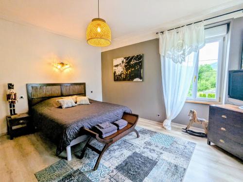 Deux chambres avec entrée indépendante, accès à un jardin - FR-1-589-817