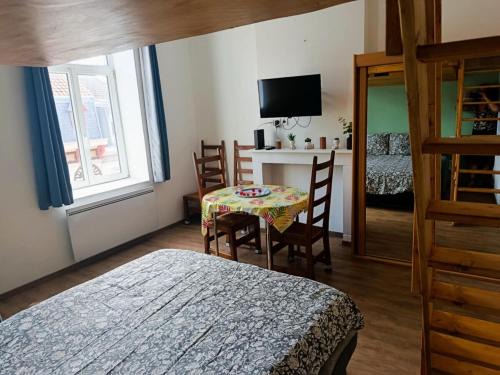 Digue de mer Dunkerque, Aquae Mare, capacité 4 personnes mezzanine